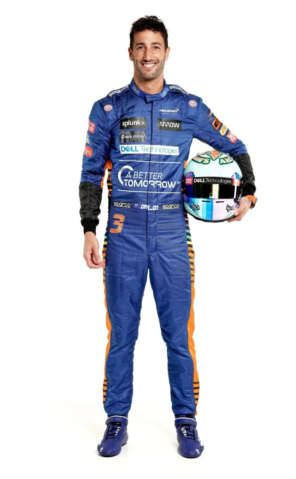 Daniel Ricciardo McLaren F1 Race Suit - Dubai Sports Pro