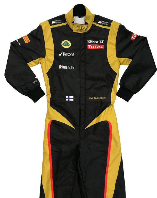Kimi 2012 Lotus Racing Suit - Premium Performance Gear by Dubai Racing Gear - Dubai Sports Pro