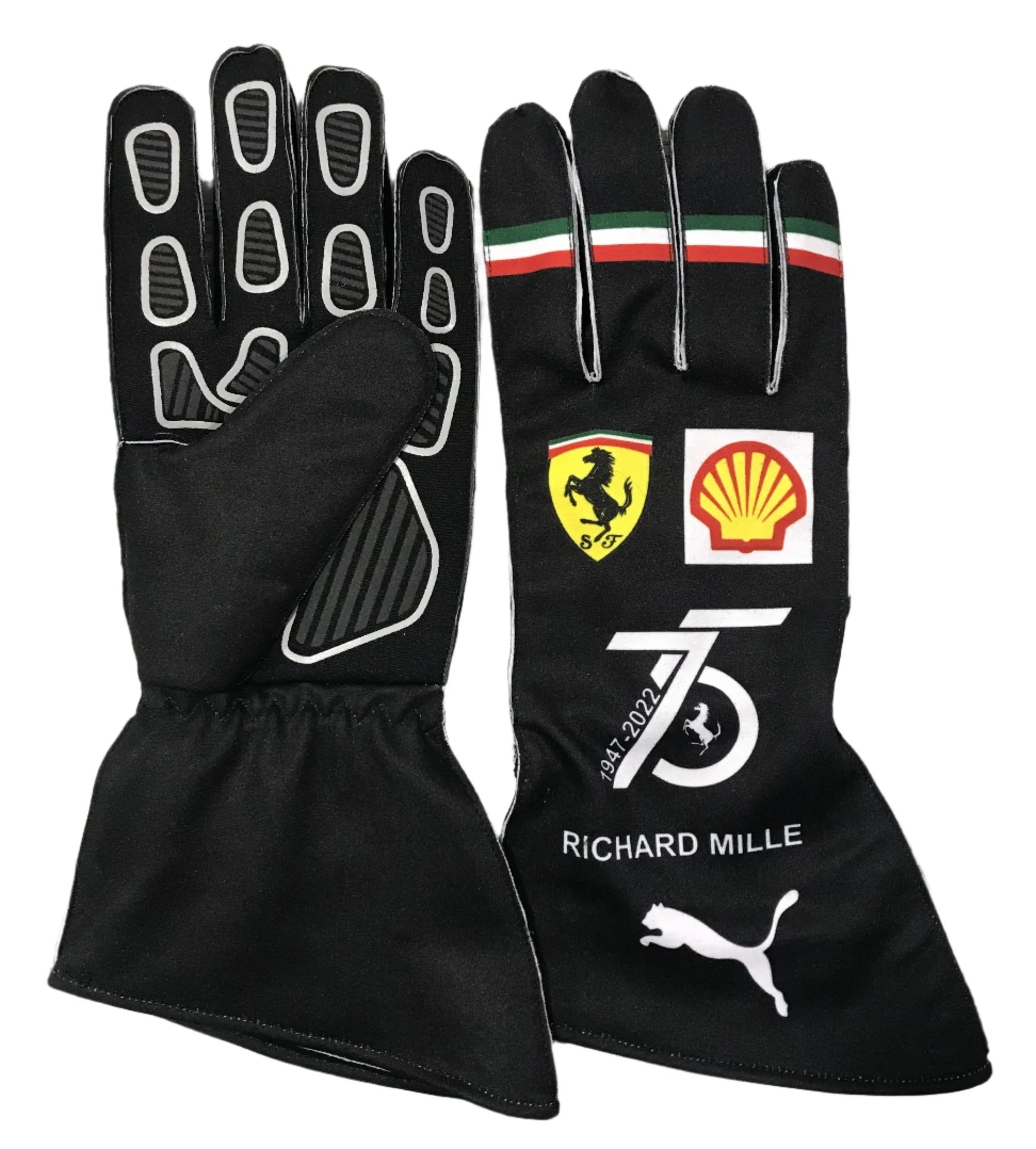 Charles Leclerc Ferrari F1 Racing Gloves 2022 - Dubai Sports Pro