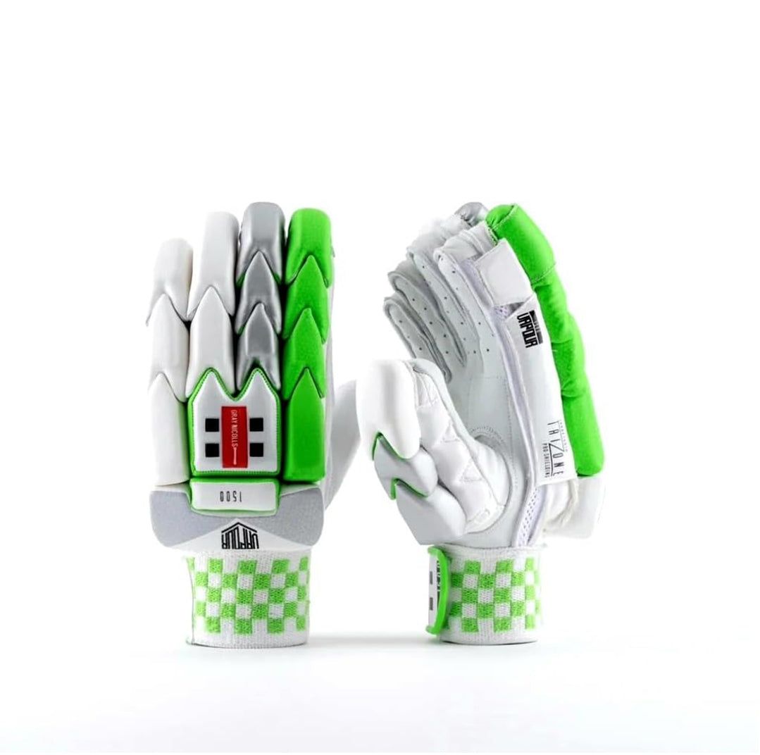Gray-Nicolls Vapour 1500 Cricket Batting Gloves – Premium Leather Edition