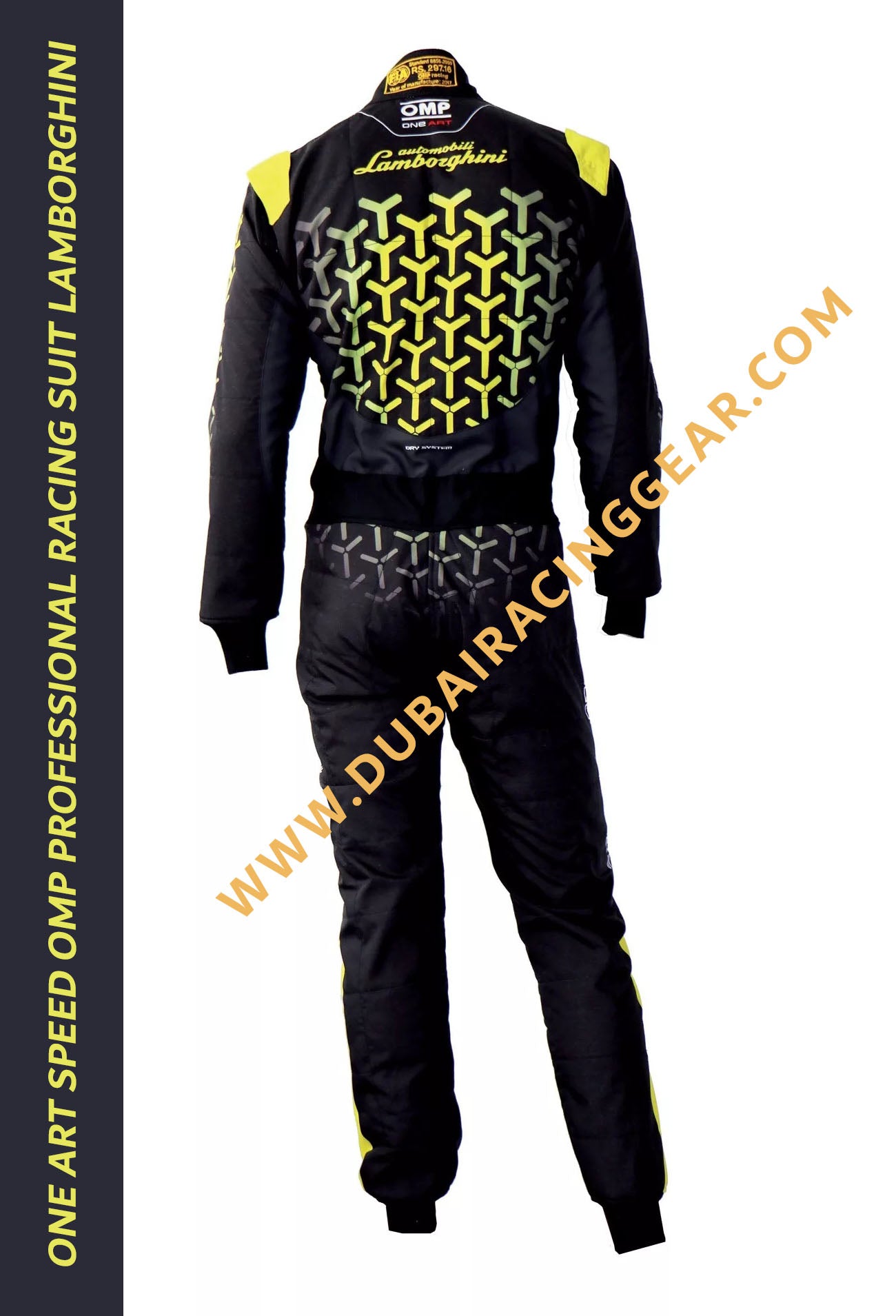 One Art Speed OMP Professional Racing Suit Lamborghini - Dubai Sports Pro