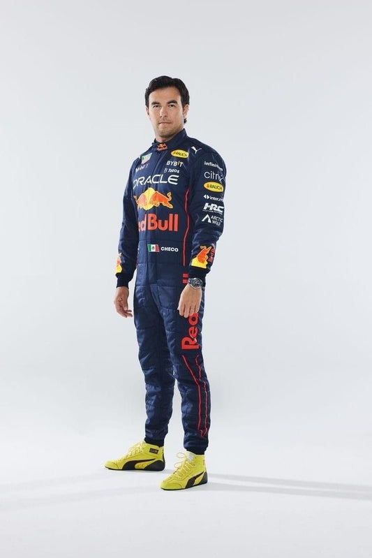 2022 Sergio Perez Red Bull Honda F1 Race Suit - Dubai Sports Pro