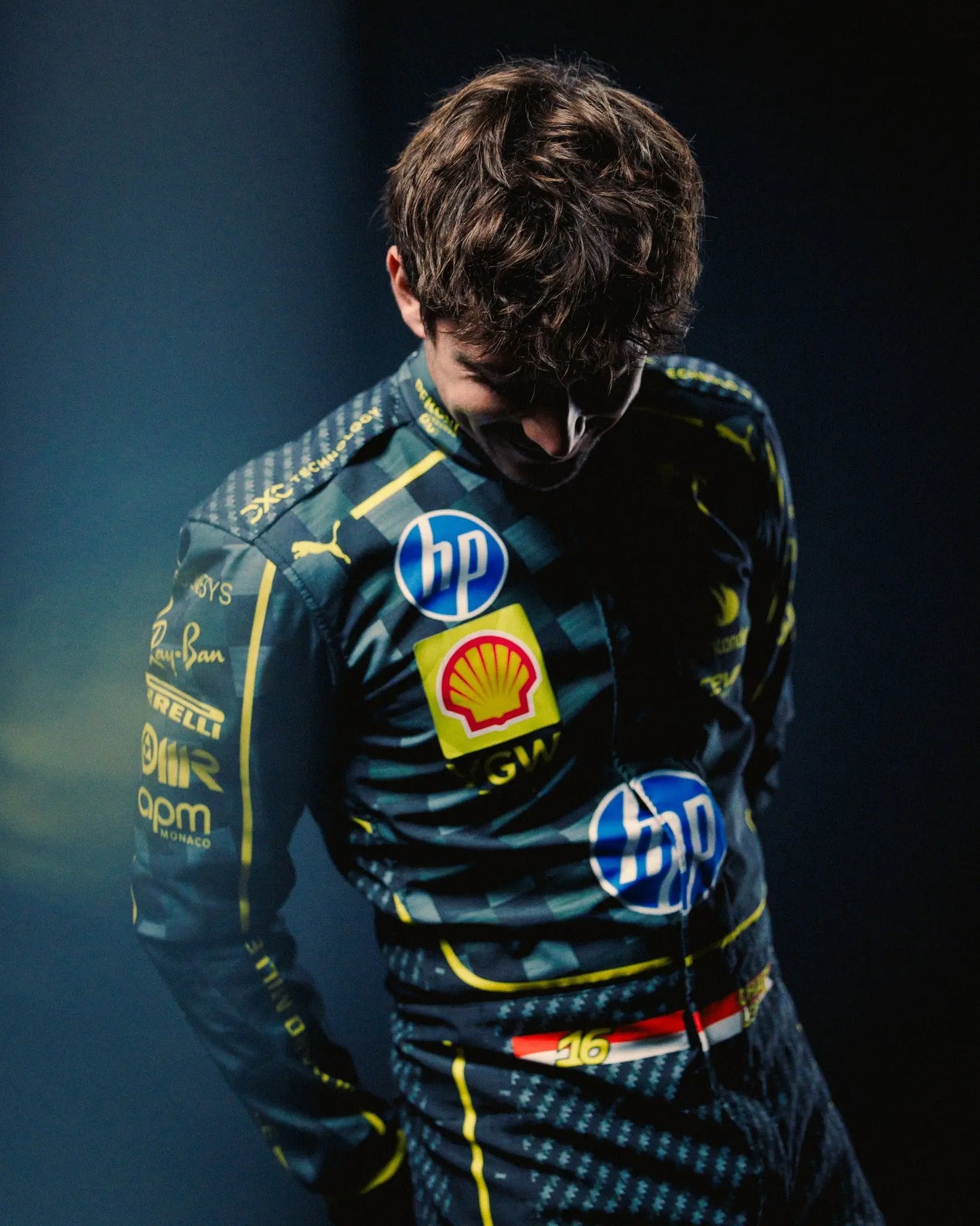 Charles Leclerc Scuderia Ferrari HP's Carbon-Fibre Race Suits Italian Grand Prix - Dubai Sports Pro