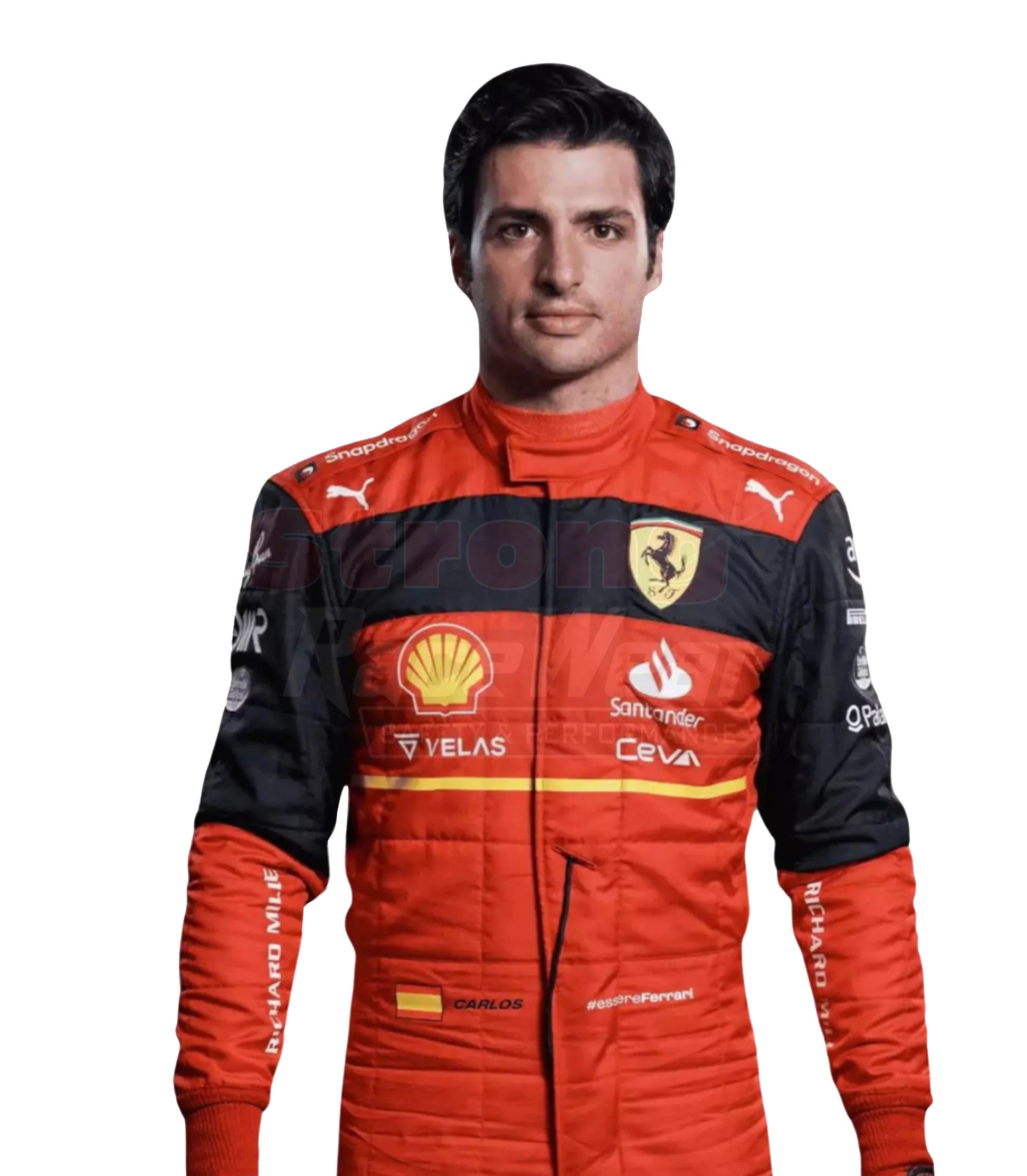 Charles Sainz 2022 F1 Race Suit - Dubai Sports Pro