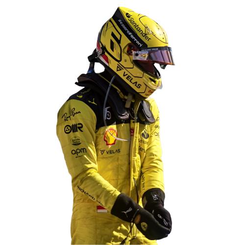 Charles Leclerc Yellow 2022 Model Printed F1 Race Suit - Dubai Sports Pro