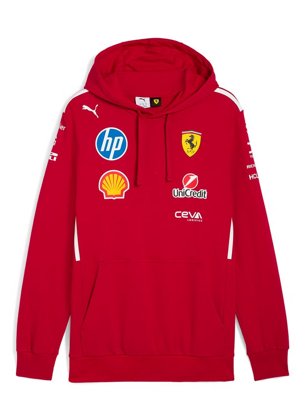 Scuderia Ferrari 2025 Team Hoodie – Custom Edition