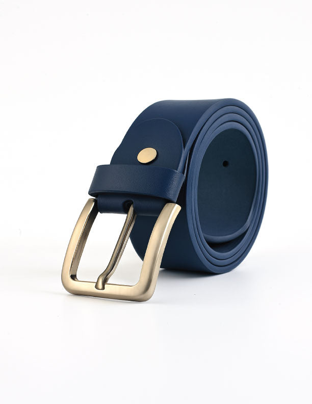 Classic Brown Genuine Leather Belt – Premium Handmade Edition