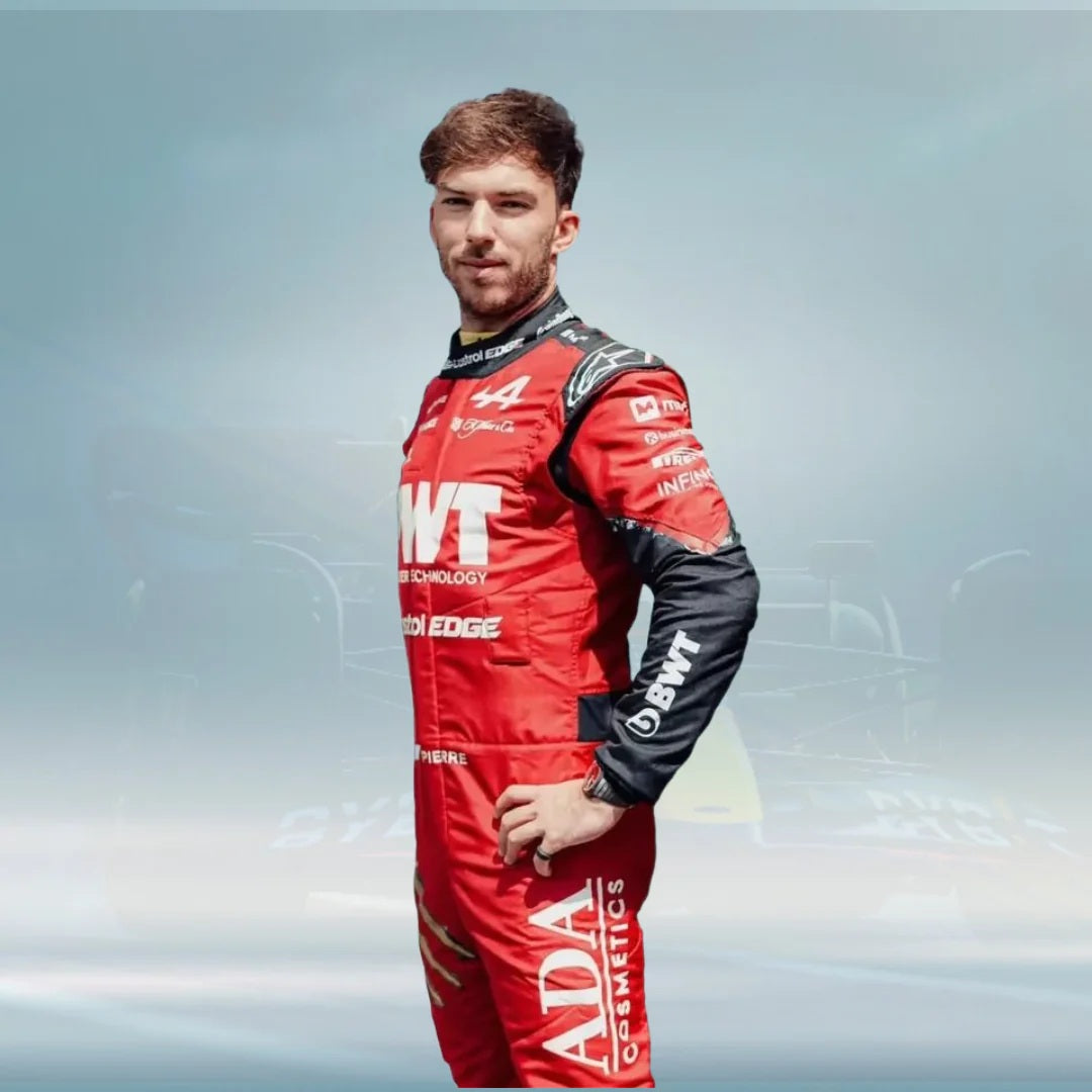 2024 Pierre Gasly BWT Team Alpine Race Suit F1 X Deadpool & Wolverine Belgian GP- Dubai Racing Gear - Dubai Sports Pro