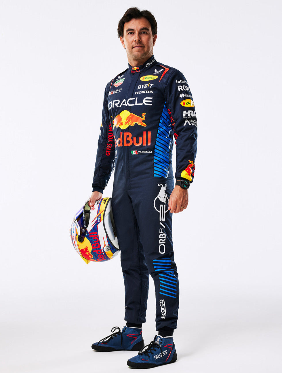 2024 Sergio Perez Red Bull Honda F1 Race Suit - Dubai Sports Pro