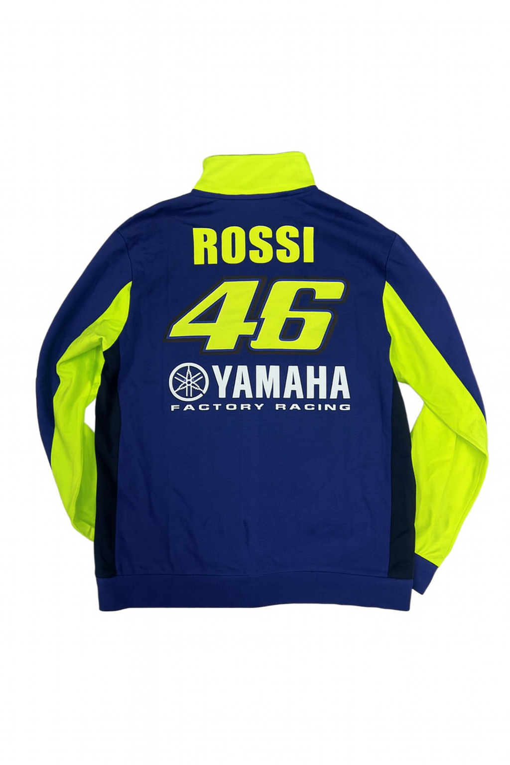Yamaha VR46 Racing Jacket – Blue & Neon MotoGP Edition