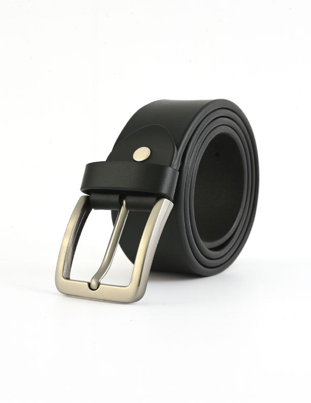 Classic Brown Genuine Leather Belt – Premium Handmade Edition