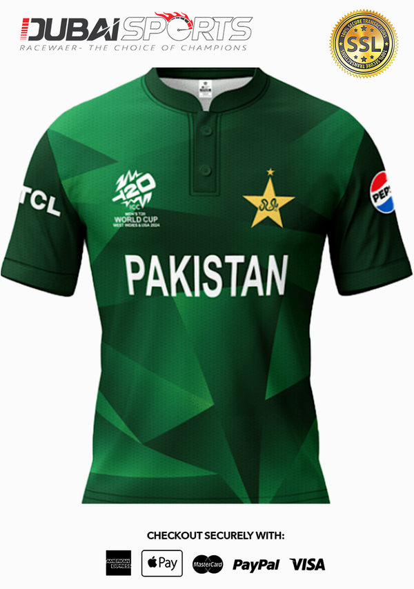 Dubai Sports Pro Pakistan Cricket Kit – T20 World Cup Edition 2024