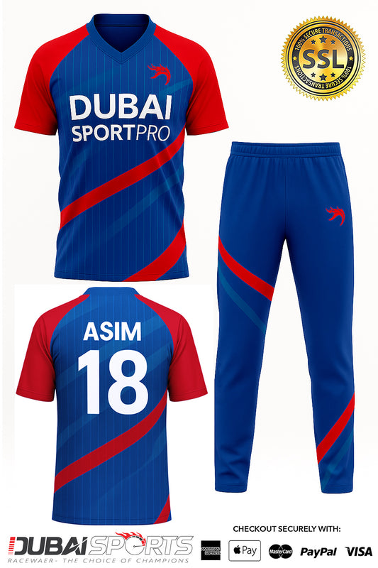 Dubai Sports Pro Custom Cricket Kit – Elite Performance Edition