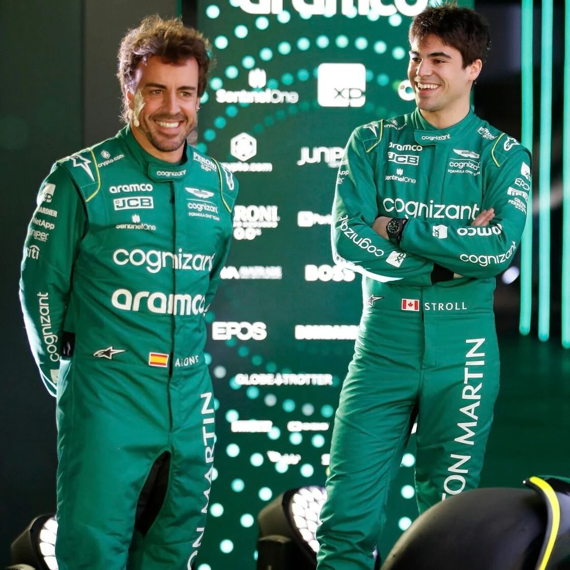 Aston Martin 2023 Alonso F1 Team Replica Race Suit- Dubai Racing Gear - Dubai Sports Pro