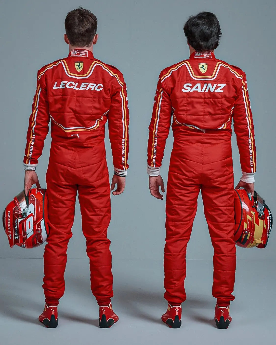Charles Leclerc 2024 Ferrari Race Suit - Dubai Racing Gear - Dubai Sports Pro