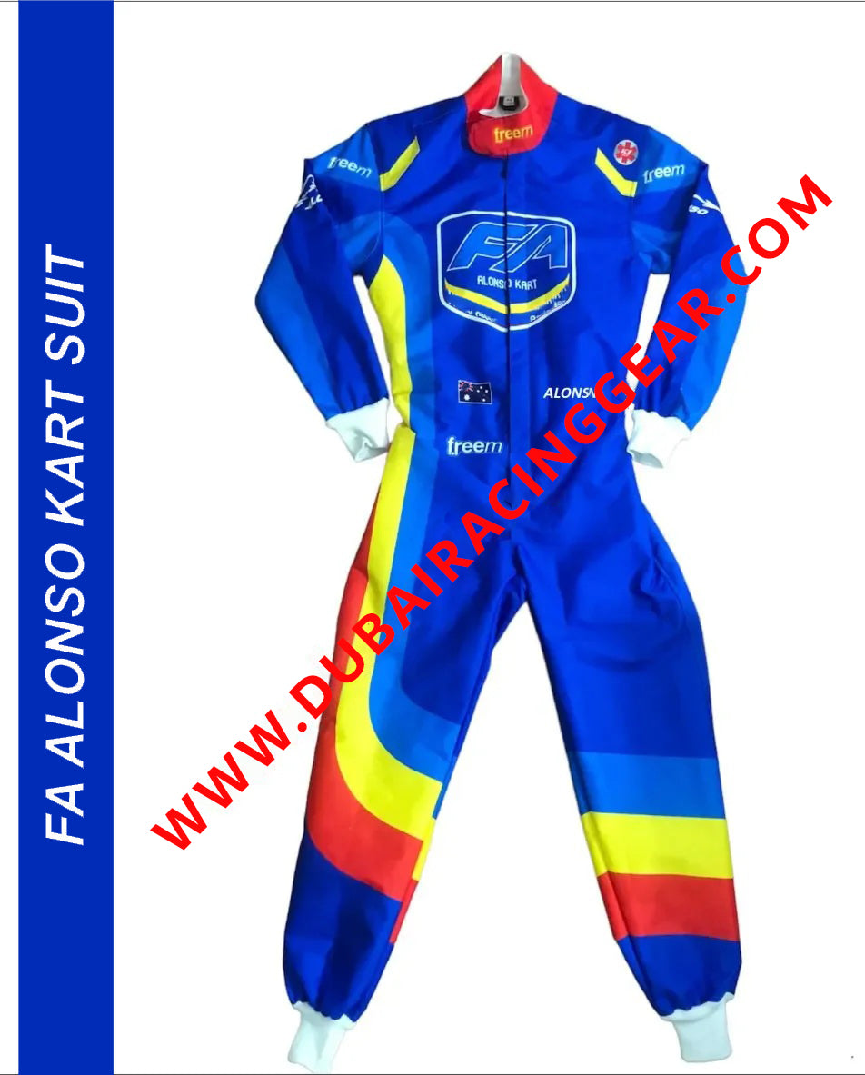 FA Alonso Kart Suit - Dubai Sports Pro