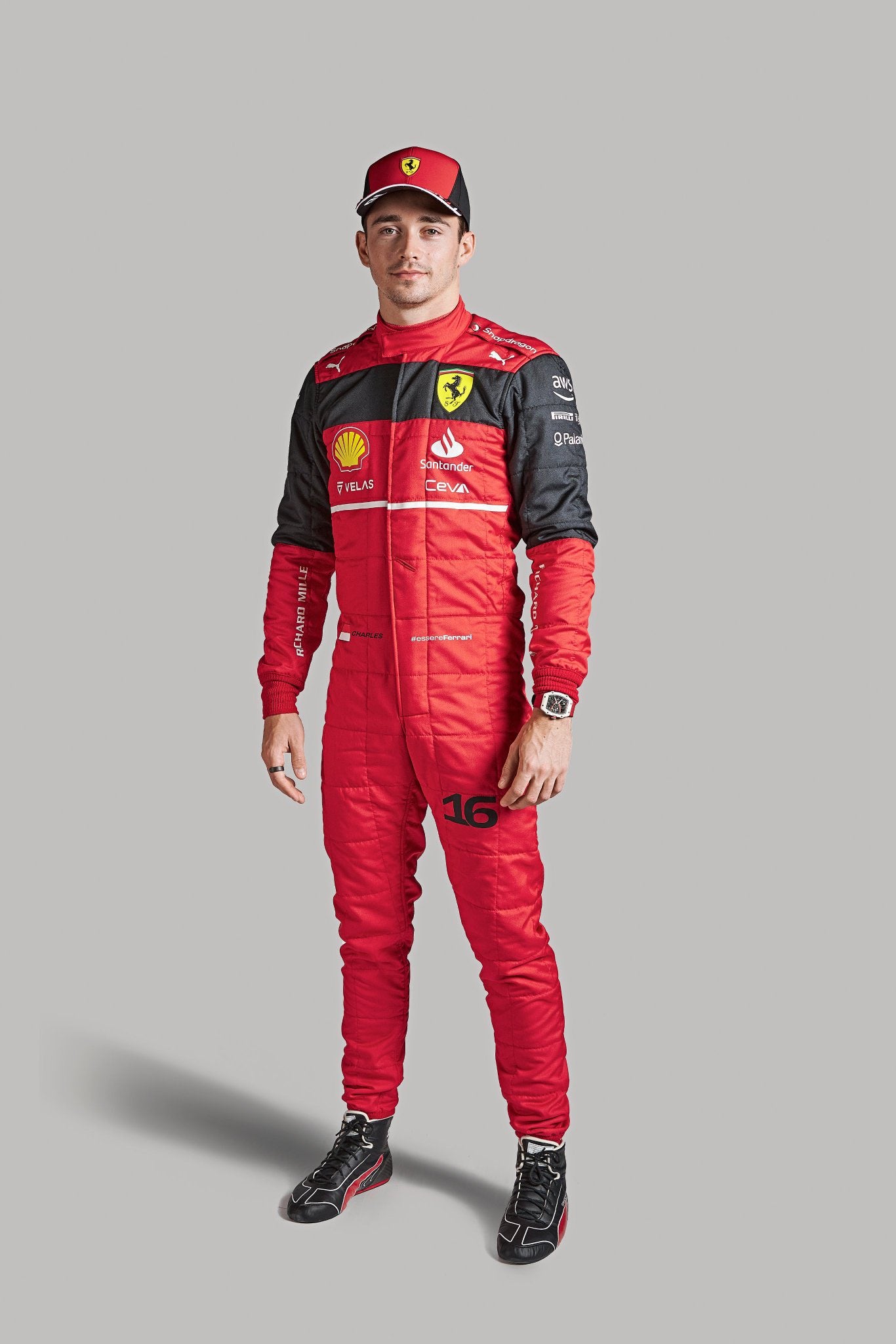Charles Leclerc 2022 F1 Race Suit - Dubai Sports Pro