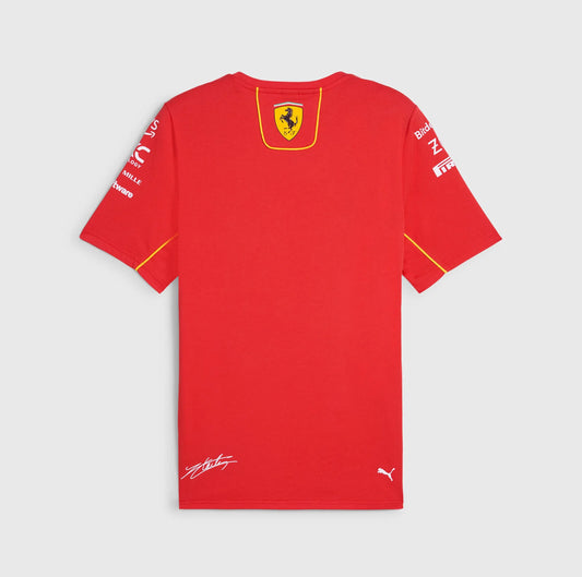 Scuderia Ferrari 2024 Team Charles Leclerc T- Shirt (Copy) - Dubai Sports Pro