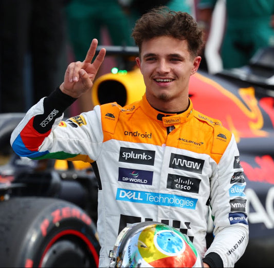 Lando Norris Silverstone 2023 Racing Suit - Dubai Racing Gear - Dubai Sports Pro