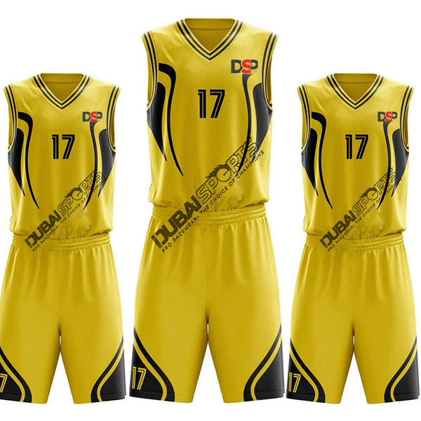Dubai Sports Pro Basketball Uniform – SI-1103 Custom Team Edition