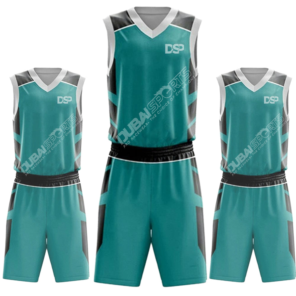 Dubai Sports Pro Basketball Uniform – SI-1106 Custom Team Edition