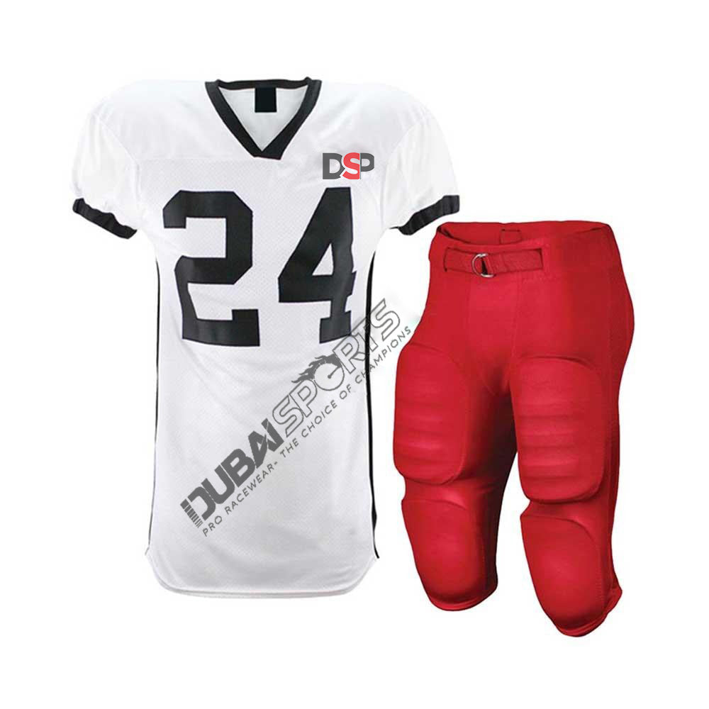 Dubai Sports Pro American Football Uniform – Custom Team Edition (SI-1401)