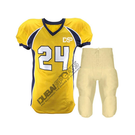 Dubai Sports Pro American Football Uniform – Custom Team Edition (SI-1405)
