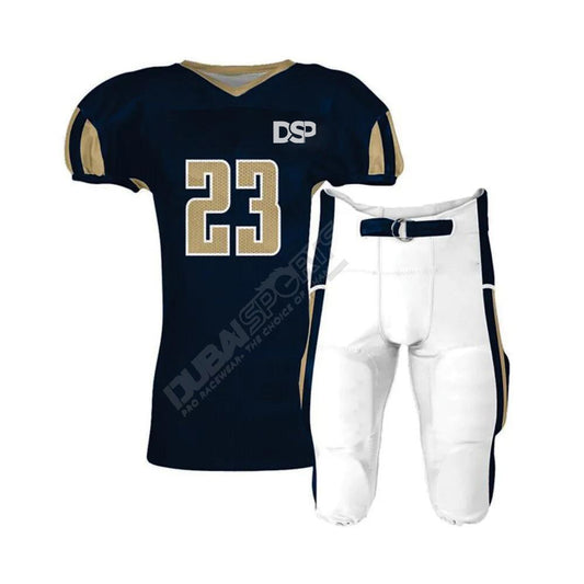 Dubai Sports Pro American Football Uniform – Custom Team Edition (SI-1406)