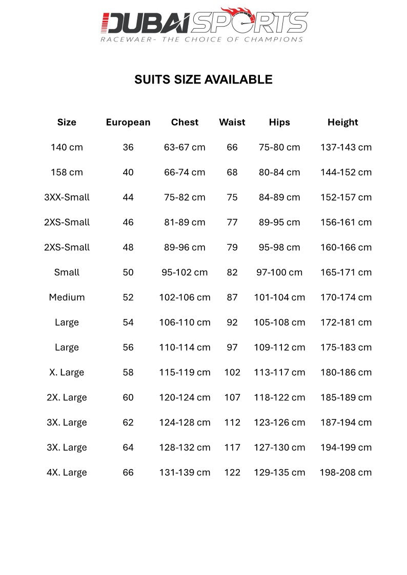 Nomex Race Suit – Premium Double Layer Fire-Resistant Racing Gear by Dubai Sports Pro