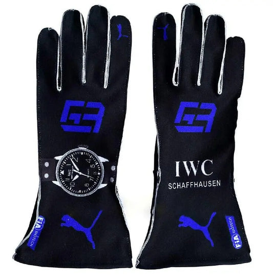 George Russell Gloves 2022 F1 Race Gloves Mercedes Formula - Dubai Sports Pro