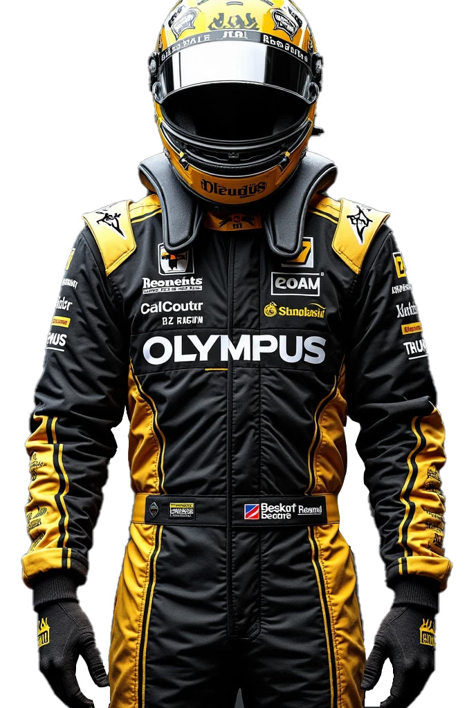 2024 Bleugüs F1 Custom Race Suit – Black & Yellow Elite Edition