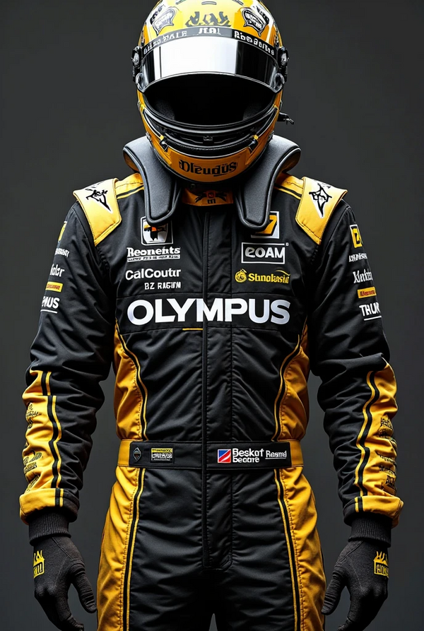 2024 Bleugüs F1 Custom Race Suit – Black & Yellow Elite Edition
