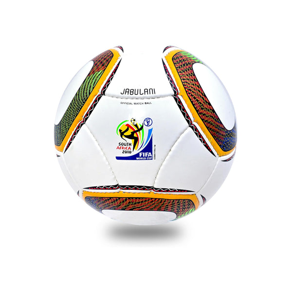 2010 South Africa World Cup Match Soccer Ball – Jabalani Replica, Size 5 Premium PU Leather Football