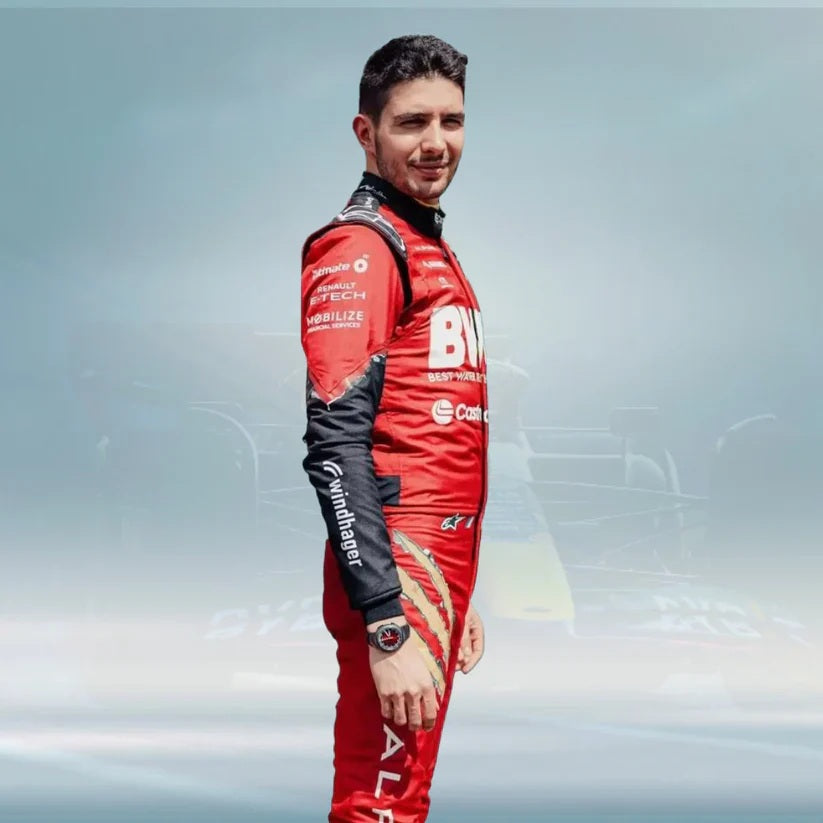 Esteban Ocon BWT Team Alpine 2024 Belgian GP Race Suit F1 - Dubai Sports Pro