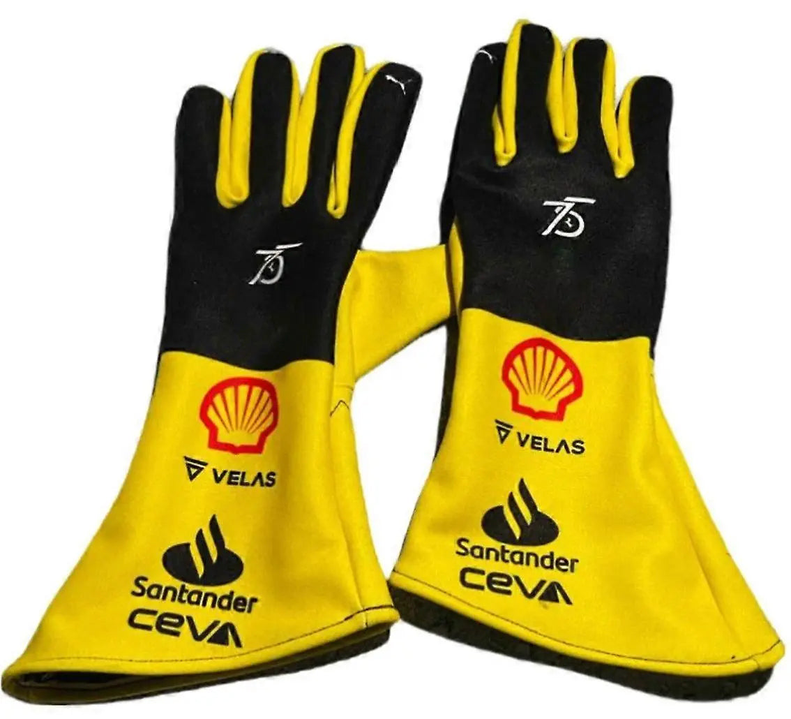 2022 Charles Leclerc Gloves - Ferrari F1 Gloves - Dubai Racing Gear - Dubai Sports Pro