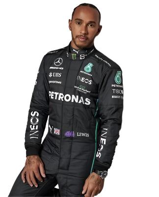 2022 Lewis Hamilton Mercedes F1 Race Suit - Dubai Sports Pro