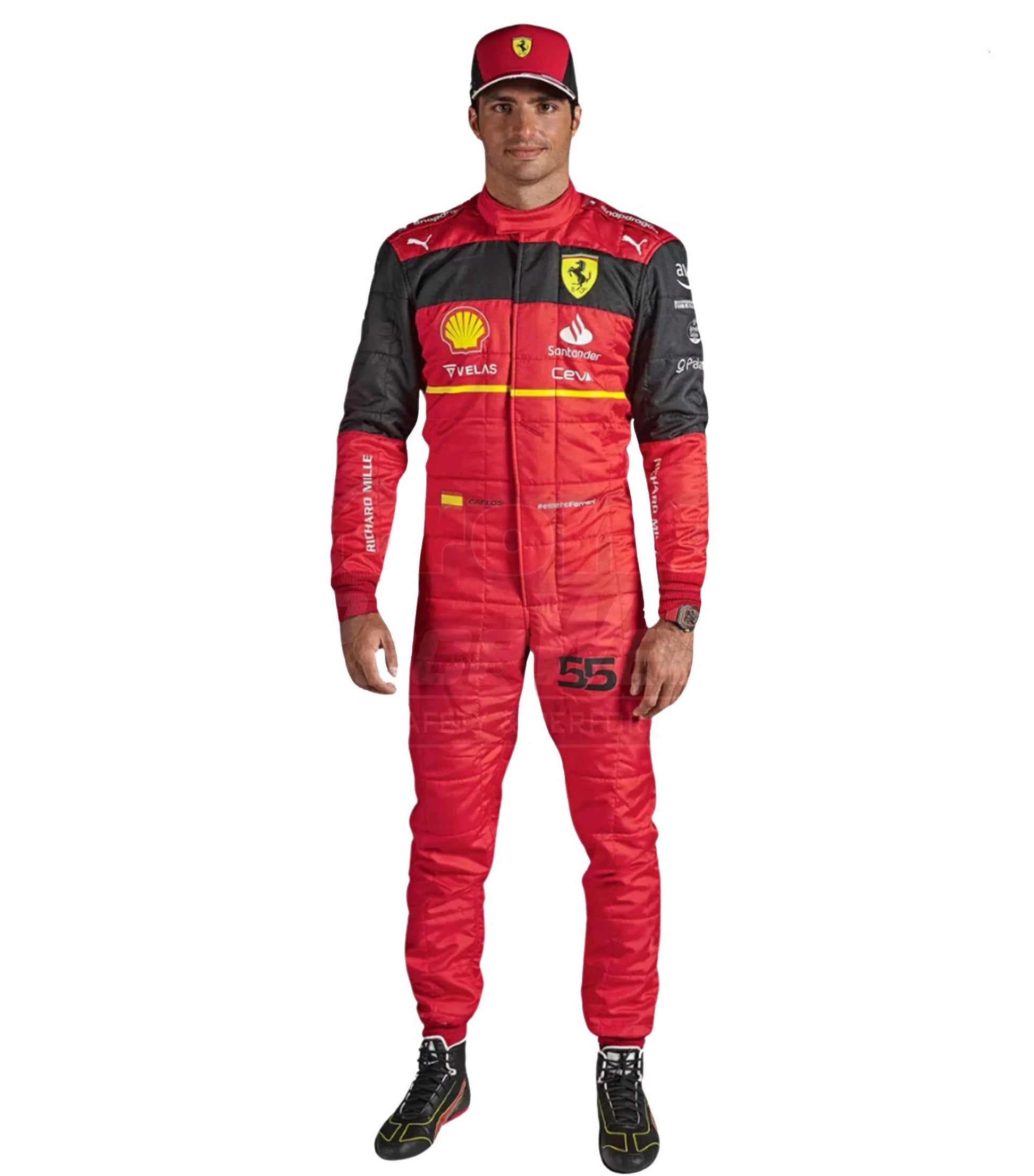 Charles Sainz 2022 F1 Race Suit - Dubai Sports Pro
