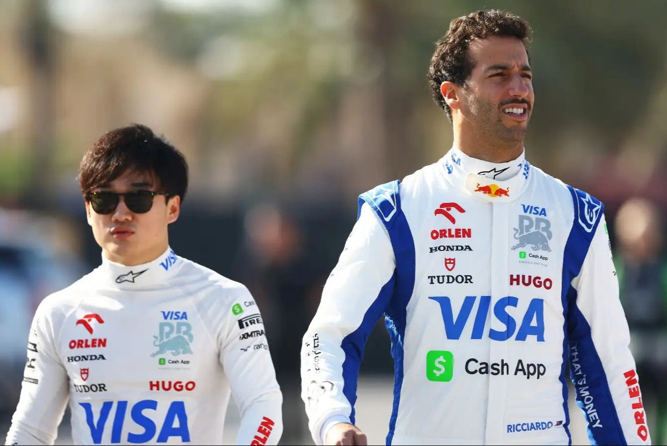 2024 Daniel Ricciardo Yuki Tsunoda RB F1 Team Race Suit - Dubai Racing Gear - Dubai Sports Pro