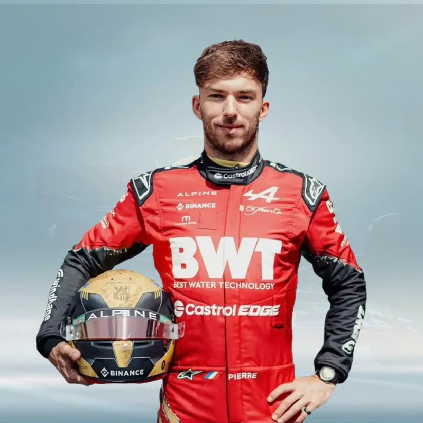 2024 Pierre Gasly BWT Team Alpine Race Suit F1 X Deadpool & Wolverine Belgian GP- Dubai Racing Gear - Dubai Sports Pro