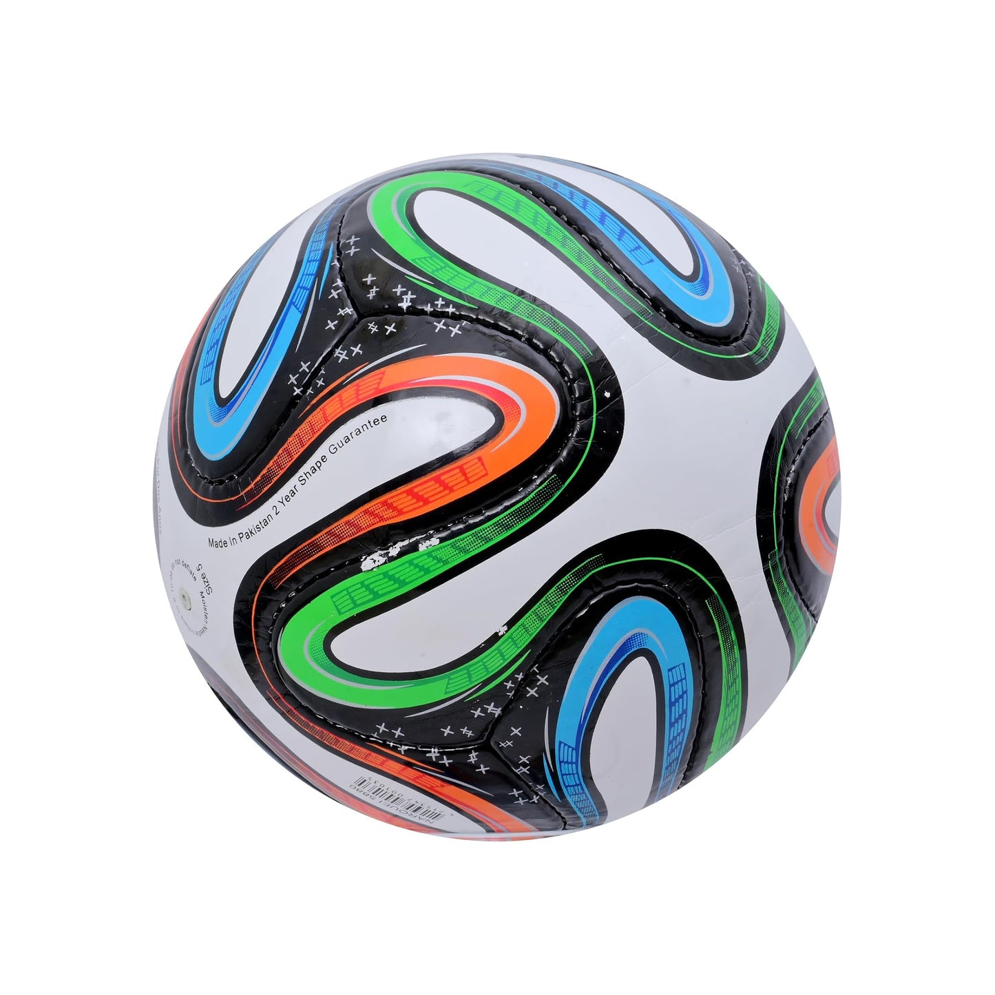 World Cup 2014 Brazil Final Replica Soccer Ball Size 5 Official Match Ball, Premium Rexine Football