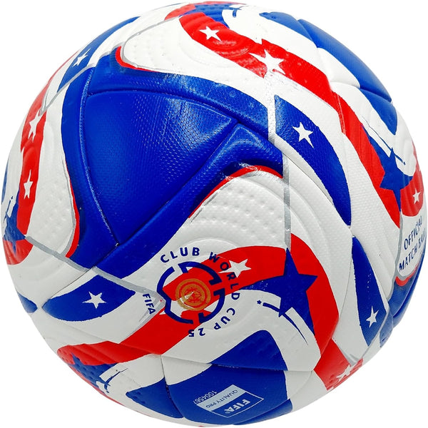 Trump Football Size 5, World Cup 2025 Soccer Ball Size 5 Club Tournament Replica with USA Flag Design