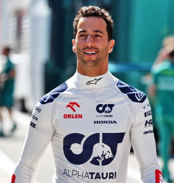 Alphatauri Daniel Ricciardo 2023 F1 Racing Suit - Dubai Racing Gear - Dubai Sports Pro
