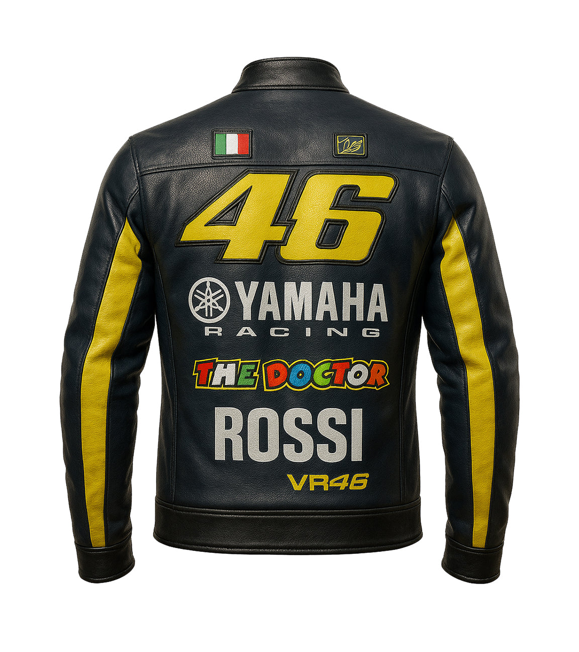 Yamaha VR46 Rossi Racing Leather Jacket – The Doctor MotoGP Edition