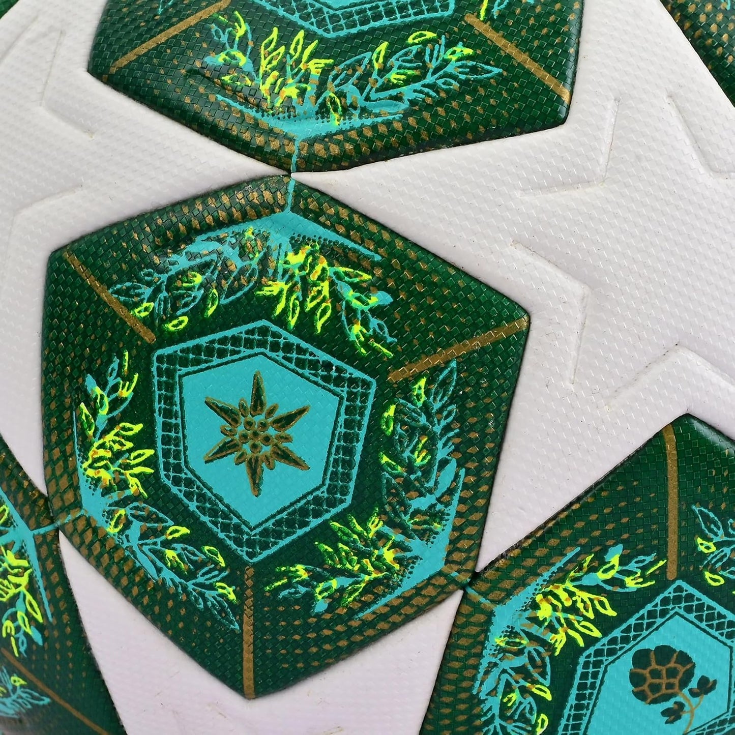 Official Size 5 Football for Training and Match Play – Premium PU Leather Soccer Ball with Strong Stitching