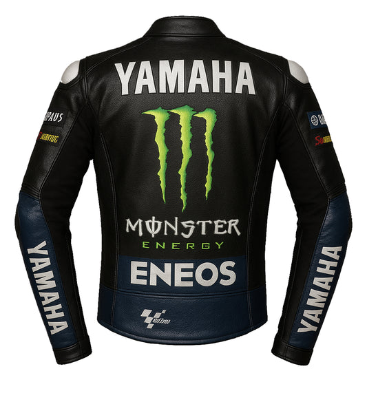 Yamaha Monster Energy VR46 Racing Leather Jacket – MotoGP Edition