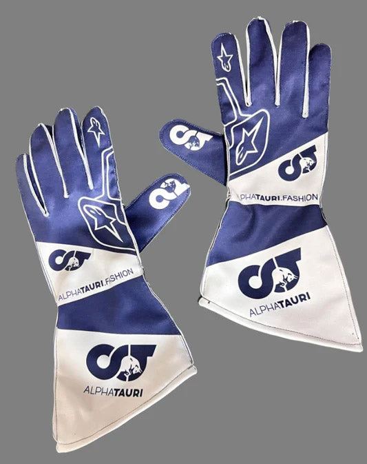 Alphatauri F1 Racing Gloves 2024 - Dubai Sports Pro