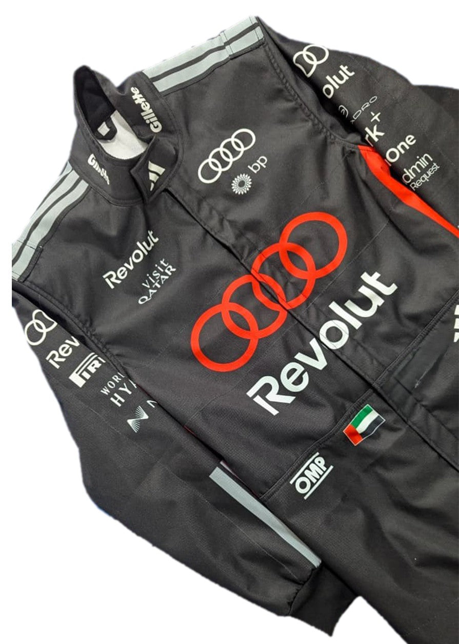 Audi x Revolut x BP Sponsored Professional Racing Suit – Dubai Sports Pro