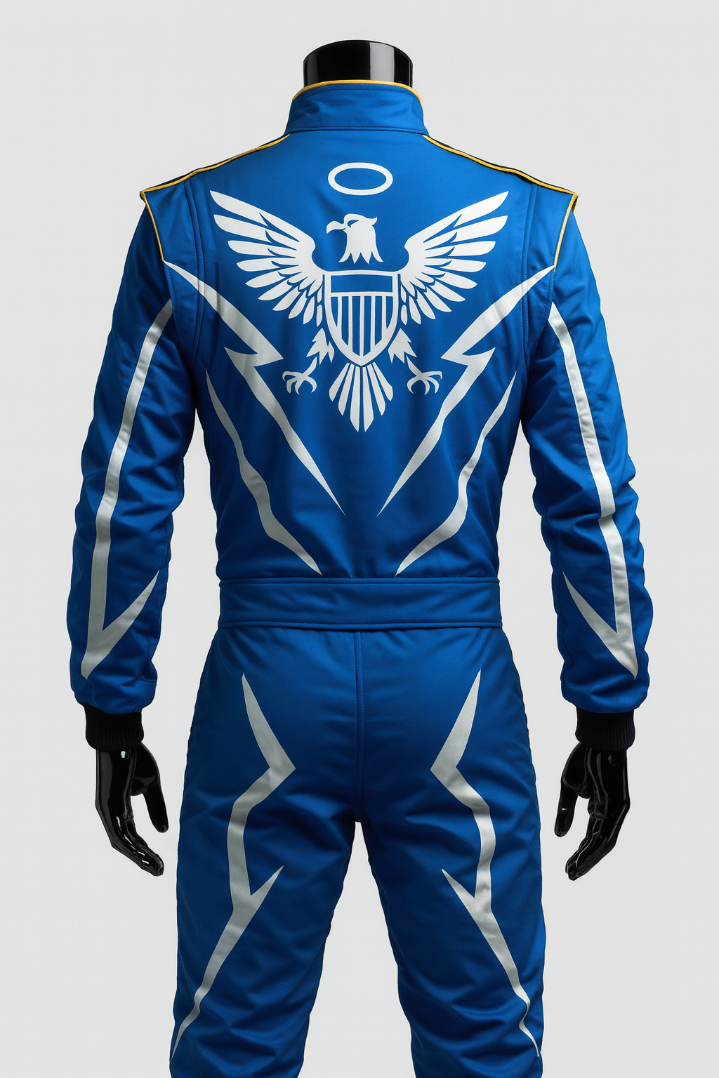 Formula Kart Racing Suit – Blue Eagle Replica Design