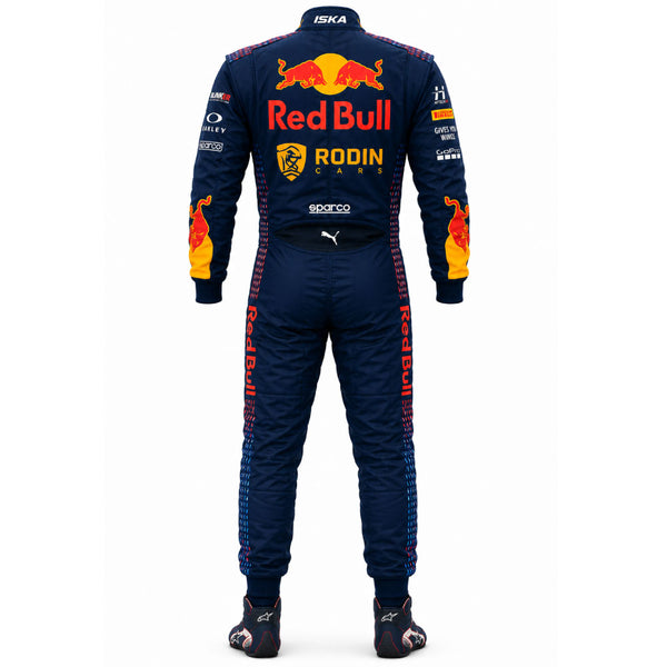 Blue Apex Racing Suit – Custom Double Layer Motorsport Kart Racing Suit