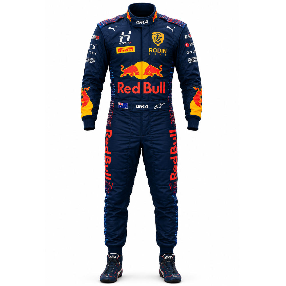 Blue Apex Racing Suit – Custom Double Layer Motorsport Kart Racing Suit